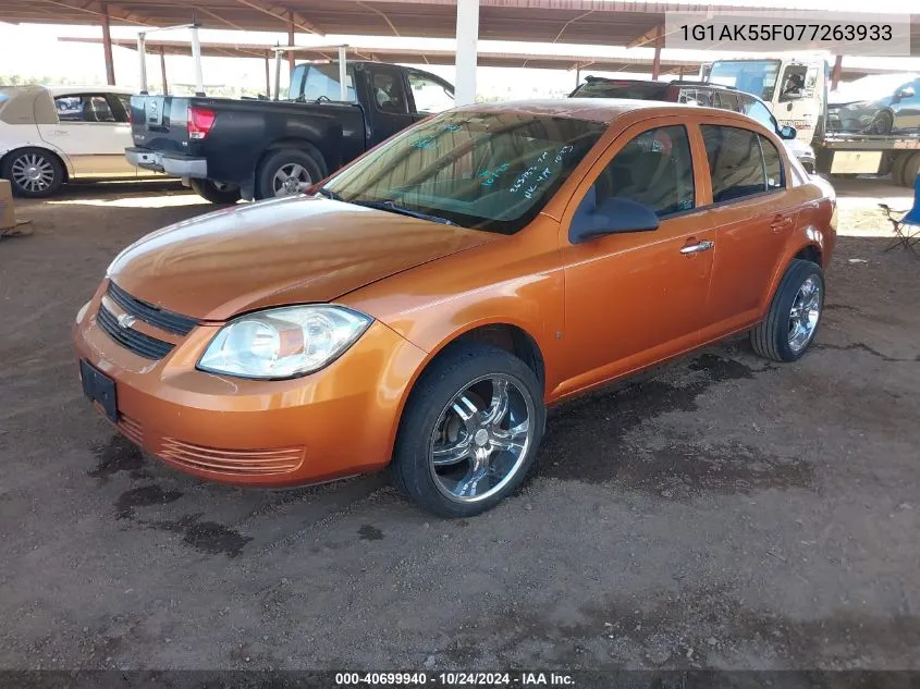 1G1AK55F077263933 2007 Chevrolet Cobalt Ls