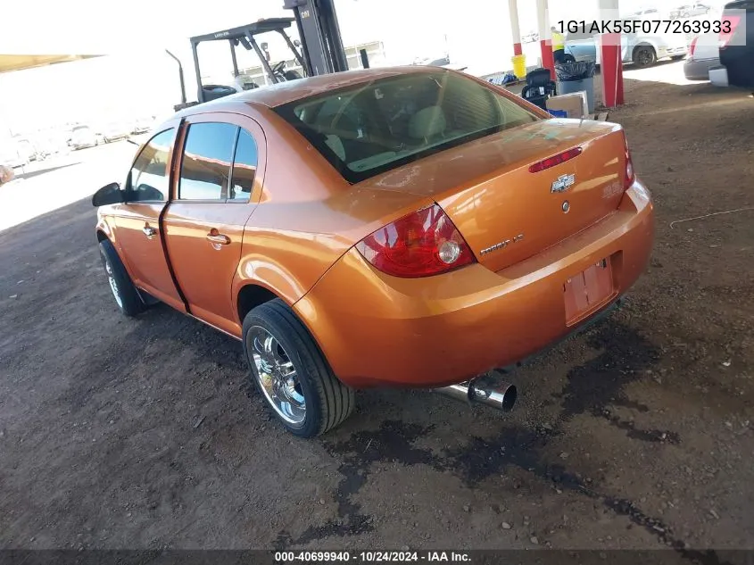 1G1AK55F077263933 2007 Chevrolet Cobalt Ls