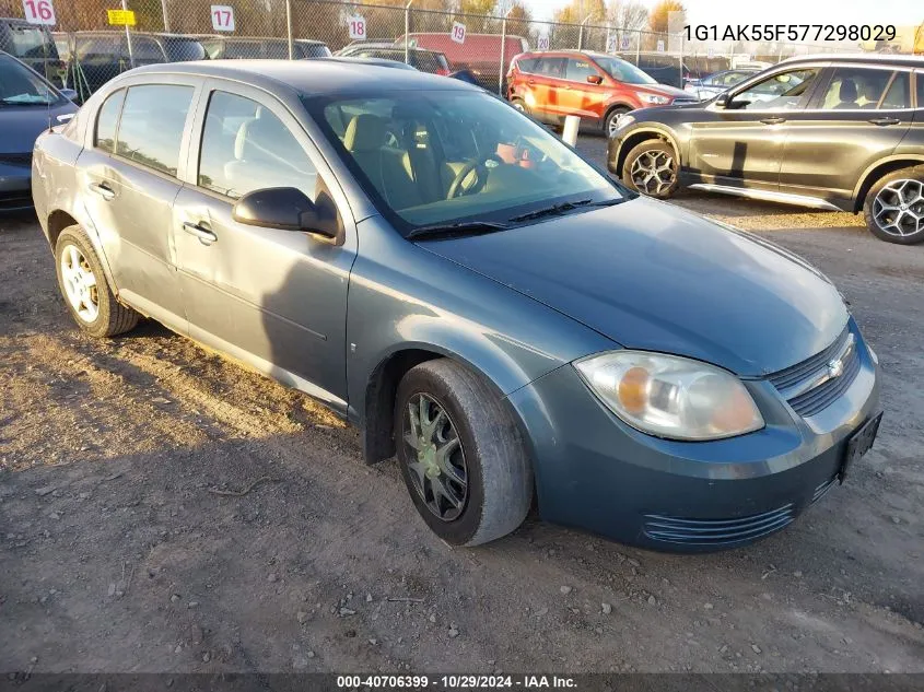 2007 Chevrolet Cobalt Ls VIN: 1G1AK55F577298029 Lot: 40706399