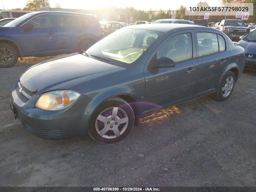 2007 Chevrolet Cobalt Ls VIN: 1G1AK55F577298029 Lot: 40706399