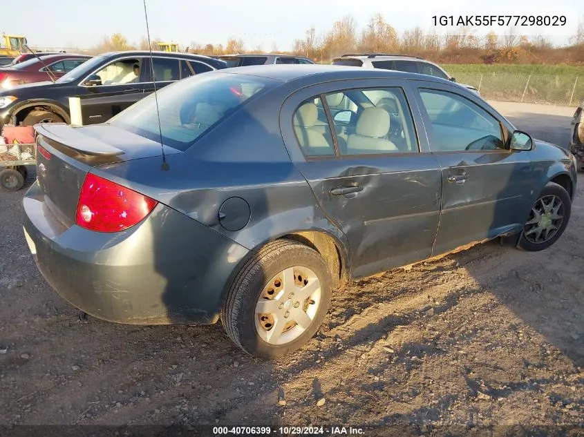 2007 Chevrolet Cobalt Ls VIN: 1G1AK55F577298029 Lot: 40706399