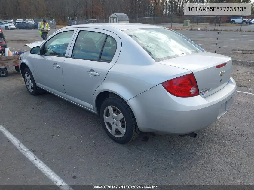 2007 Chevrolet Cobalt Ls VIN: 1G1AK55F577235335 Lot: 40770147