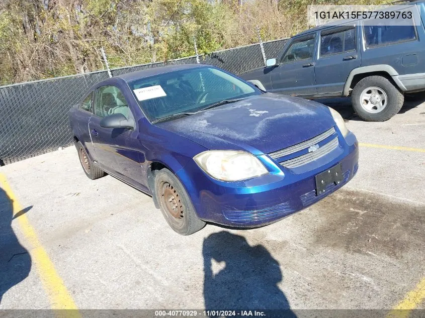 2007 Chevrolet Cobalt Ls VIN: 1G1AK15F577389763 Lot: 40770929