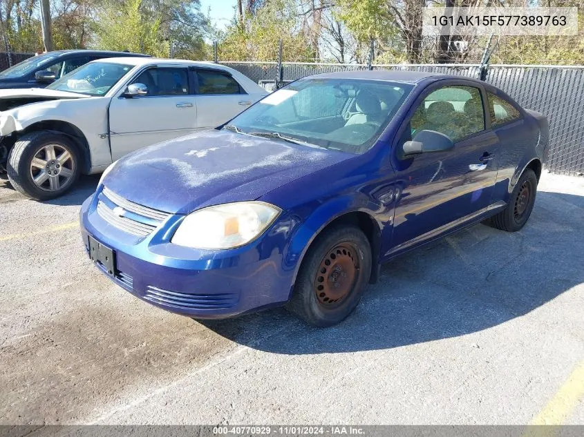 2007 Chevrolet Cobalt Ls VIN: 1G1AK15F577389763 Lot: 40770929