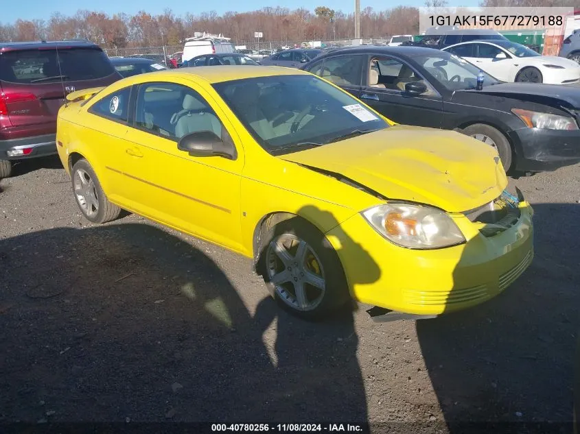 2007 Chevrolet Cobalt Ls VIN: 1G1AK15F677279188 Lot: 40780256