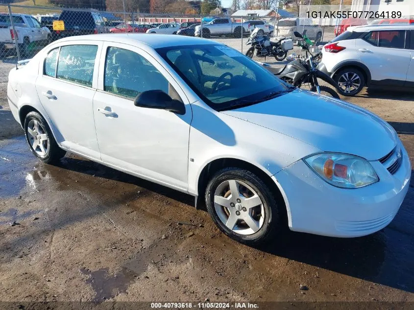 2007 Chevrolet Cobalt Ls VIN: 1G1AK55F077264189 Lot: 40793618