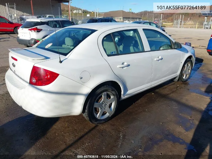 2007 Chevrolet Cobalt Ls VIN: 1G1AK55F077264189 Lot: 40793618