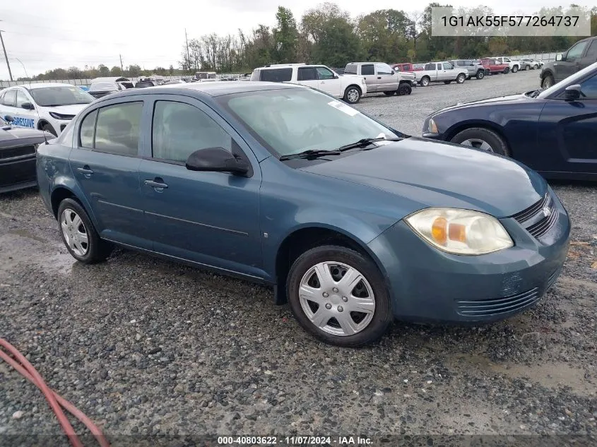 2007 Chevrolet Cobalt Ls VIN: 1G1AK55F577264737 Lot: 40803622