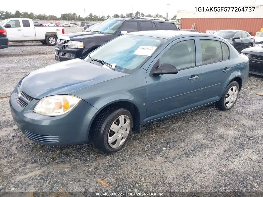 2007 Chevrolet Cobalt Ls VIN: 1G1AK55F577264737 Lot: 40803622