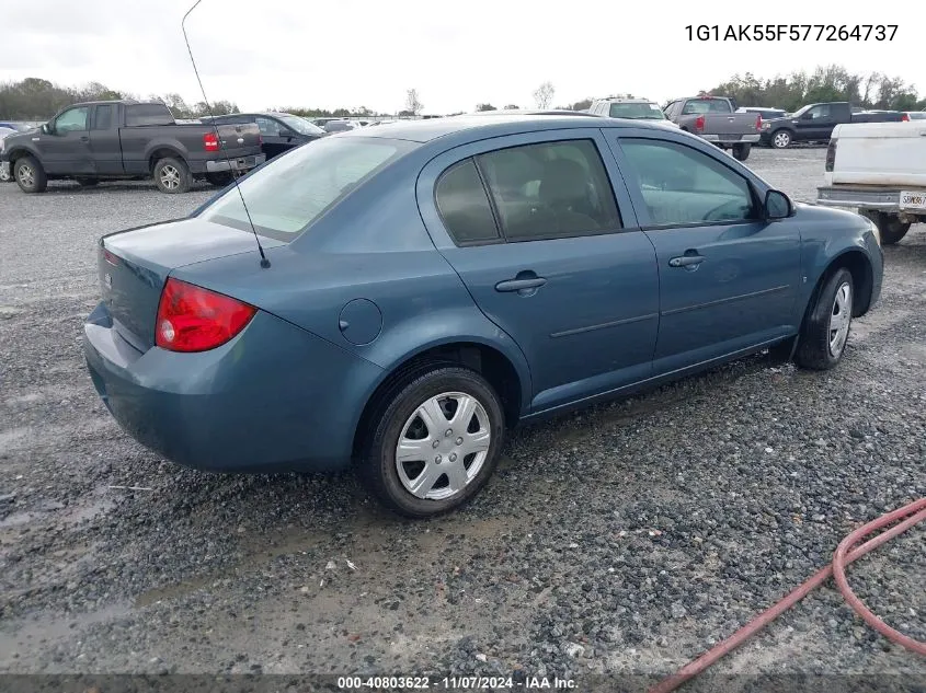 2007 Chevrolet Cobalt Ls VIN: 1G1AK55F577264737 Lot: 40803622