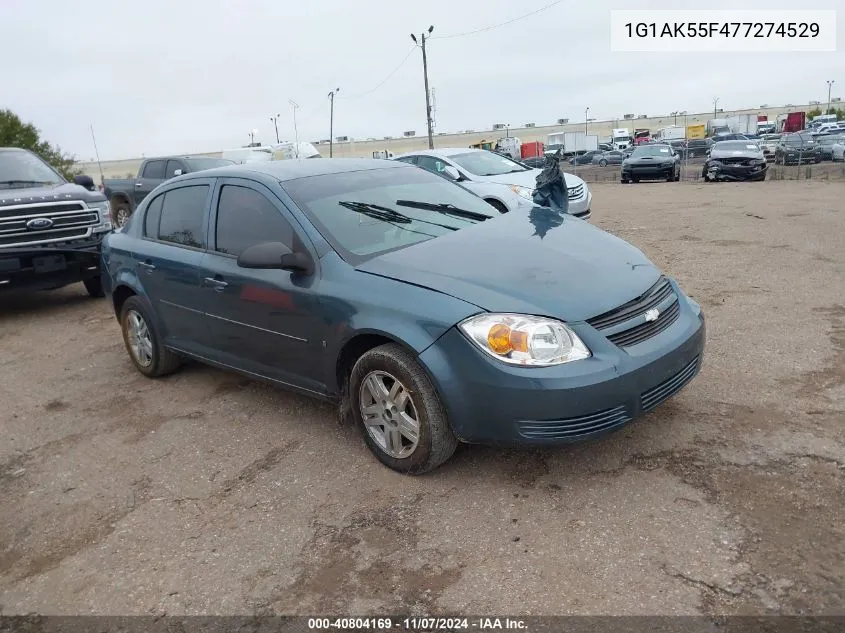 2007 Chevrolet Cobalt Ls VIN: 1G1AK55F477274529 Lot: 40804169