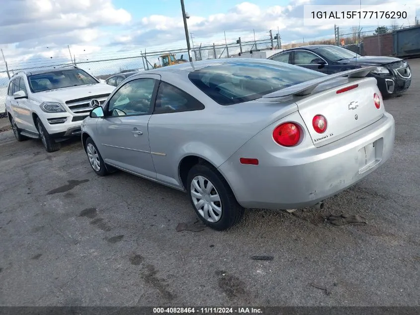 2007 Chevrolet Cobalt Lt VIN: 1G1AL15F177176290 Lot: 40828464