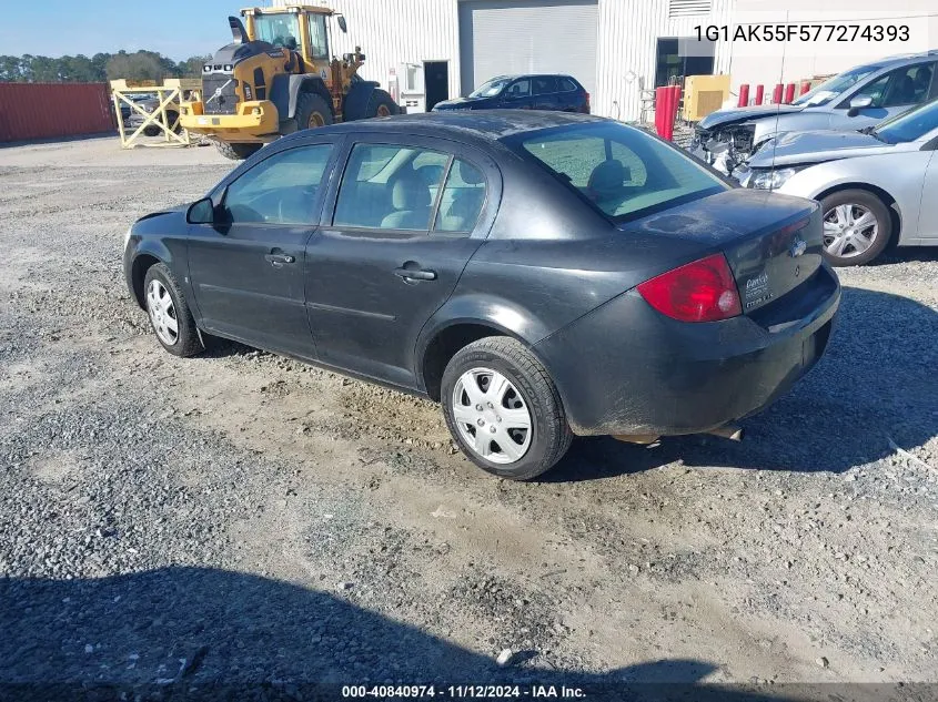 2007 Chevrolet Cobalt Ls VIN: 1G1AK55F577274393 Lot: 40840974