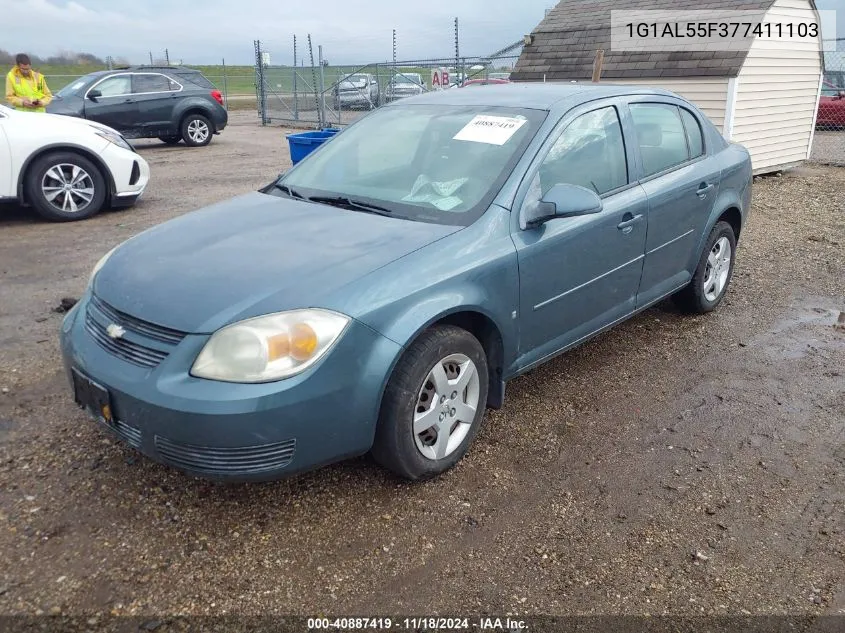 2007 Chevrolet Cobalt Lt VIN: 1G1AL55F377411103 Lot: 40887419