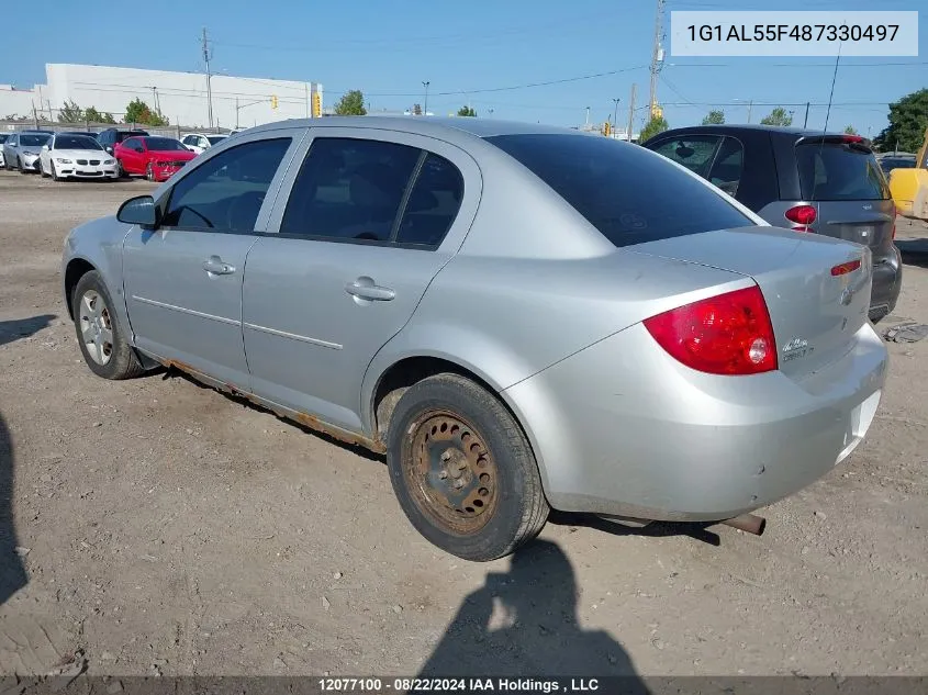 2008 Chevrolet Cobalt VIN: 1G1AL55F487330497 Lot: 12077100