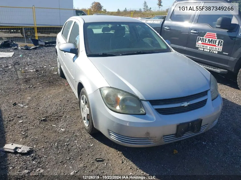 2008 Chevrolet Cobalt VIN: 1G1AL55F387349266 Lot: 12126319