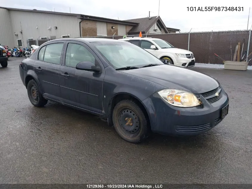 2008 Chevrolet Cobalt VIN: 1G1AL55F987348431 Lot: 12129363