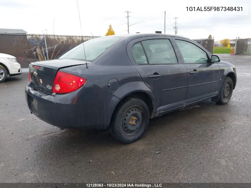 1G1AL55F987348431 2008 Chevrolet Cobalt