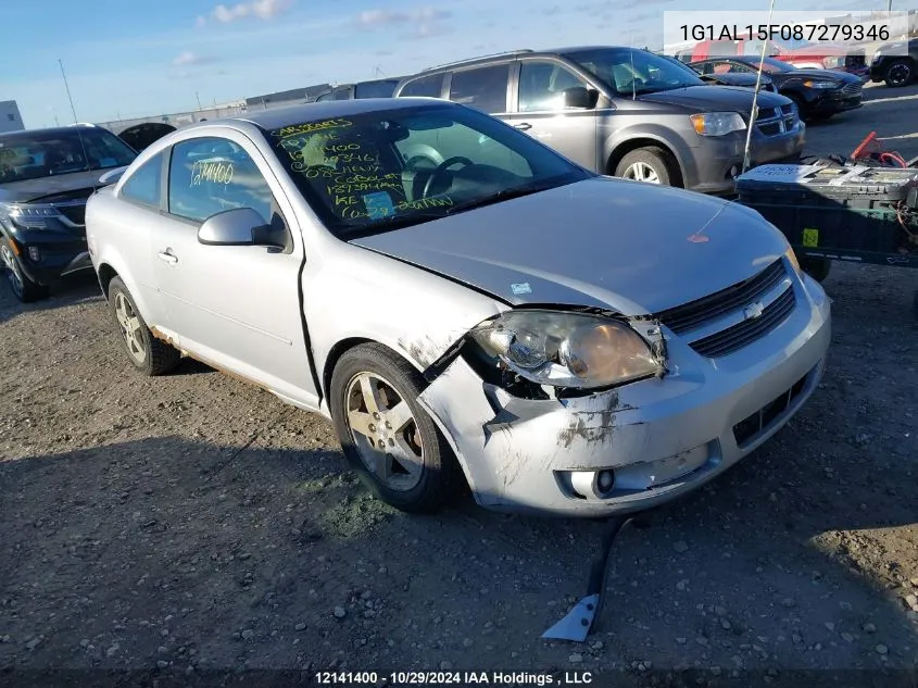 2008 Chevrolet Cobalt VIN: 1G1AL15F087279346 Lot: 12141400