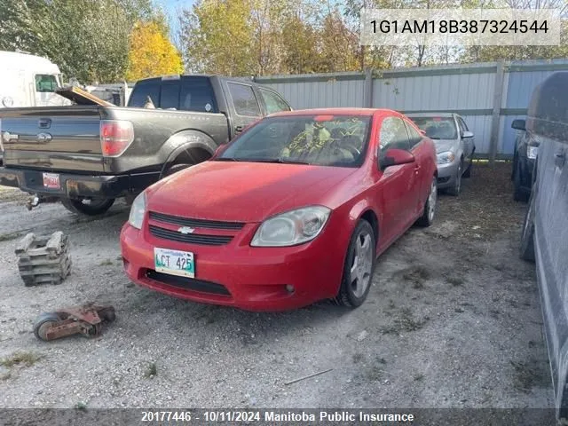 2008 Chevrolet Cobalt Sport VIN: 1G1AM18B387324544 Lot: 20177446