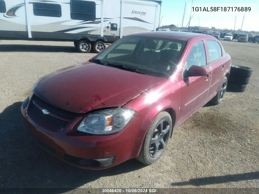 2008 Chevrolet Cobalt Lt VIN: 1G1AL58F187176889 Lot: 30046420