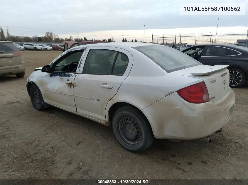 2008 Chevrolet Cobalt Lt VIN: 1G1AL55F587100662 Lot: 30048383