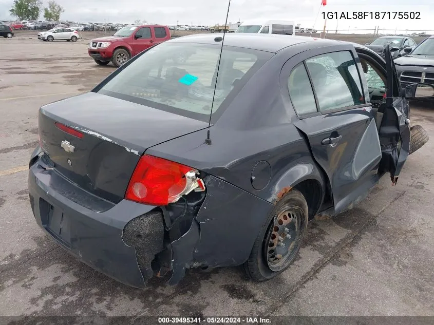 2008 Chevrolet Cobalt Lt VIN: 1G1AL58F187175502 Lot: 39495341