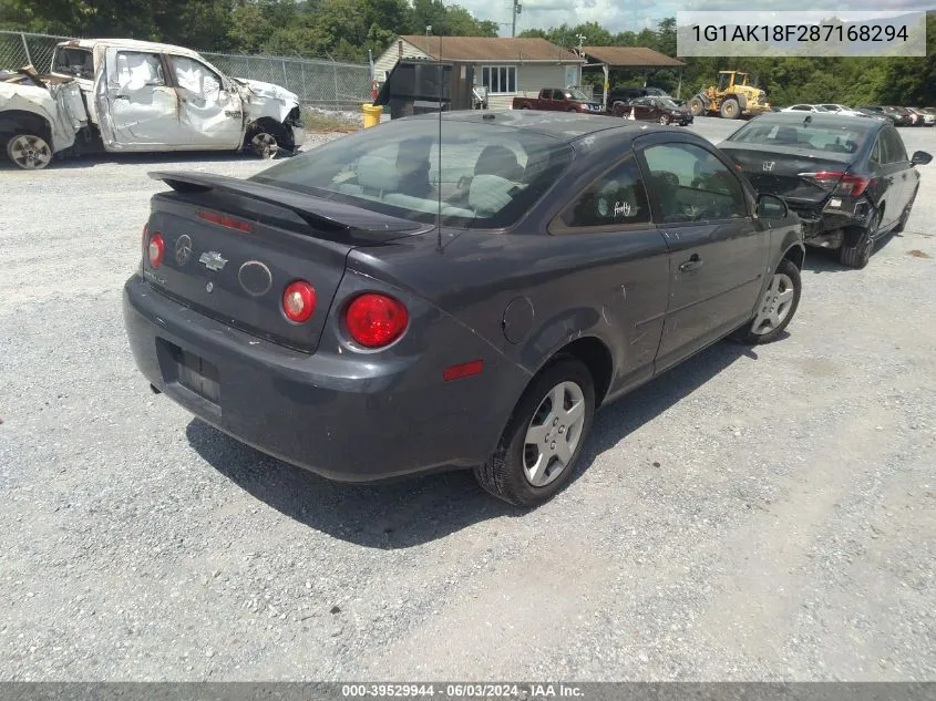 2008 Chevrolet Cobalt Ls VIN: 1G1AK18F287168294 Lot: 39529944