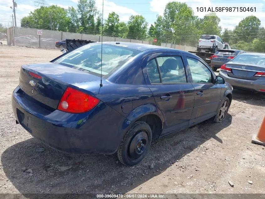 2008 Chevrolet Cobalt Lt VIN: 1G1AL58F987150461 Lot: 39609470