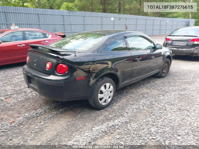 2008 Chevrolet Cobalt Lt VIN: 1G1AL18F387276615 Lot: 39654702