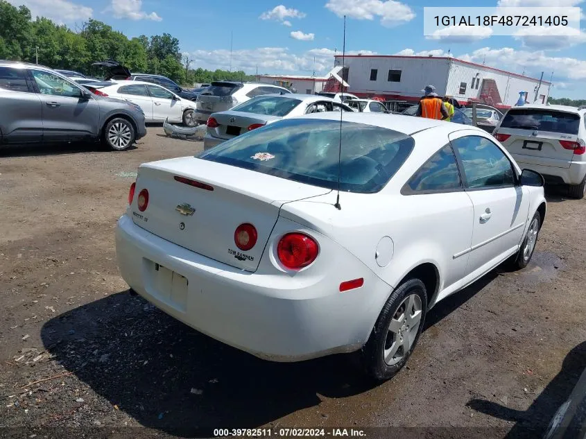 1G1AL18F487241405 2008 Chevrolet Cobalt Lt