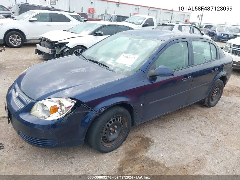 2008 Chevrolet Cobalt Lt VIN: 1G1AL58F487123099 Lot: 39869275