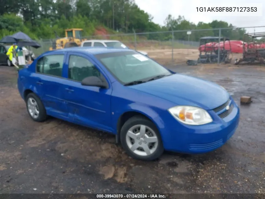 2008 Chevrolet Cobalt Ls VIN: 1G1AK58F887127353 Lot: 39943070