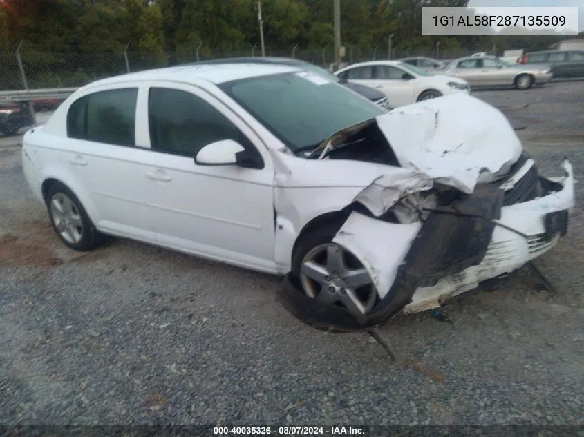 1G1AL58F287135509 2008 Chevrolet Cobalt Lt