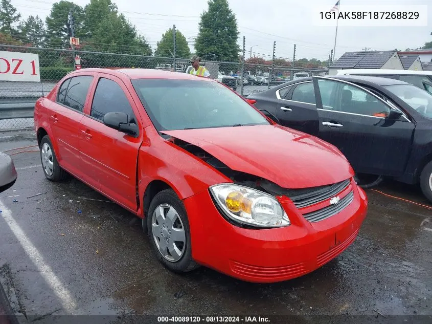 1G1AK58F187268829 2008 Chevrolet Cobalt Ls