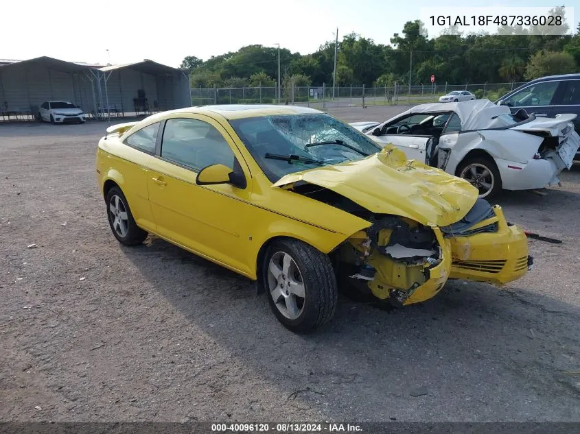 2008 Chevrolet Cobalt Lt VIN: 1G1AL18F487336028 Lot: 40096120