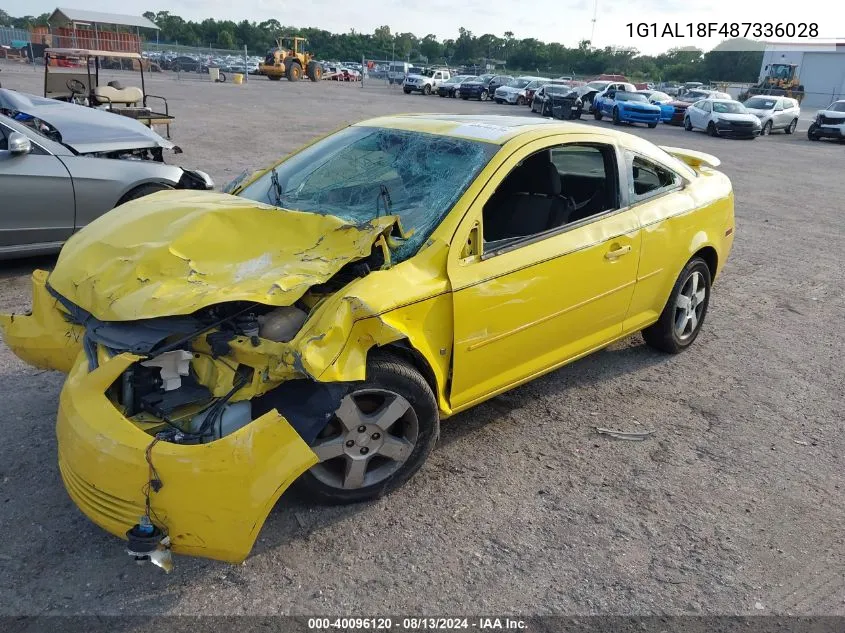 2008 Chevrolet Cobalt Lt VIN: 1G1AL18F487336028 Lot: 40096120