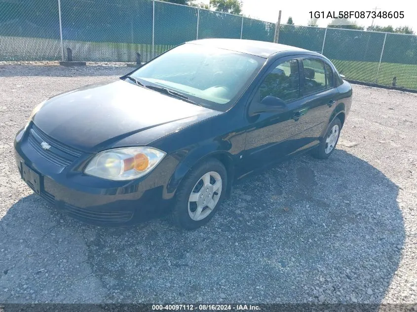 1G1AL58F087348605 2008 Chevrolet Cobalt Lt