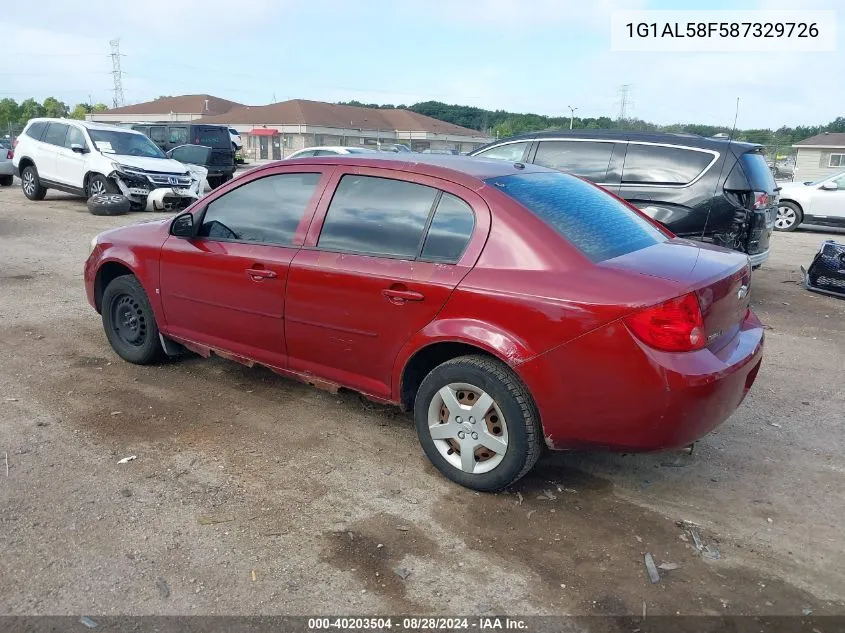 1G1AL58F587329726 2008 Chevrolet Cobalt Lt