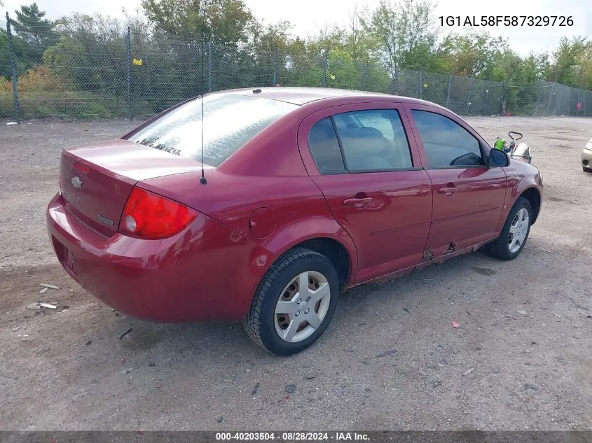 1G1AL58F587329726 2008 Chevrolet Cobalt Lt