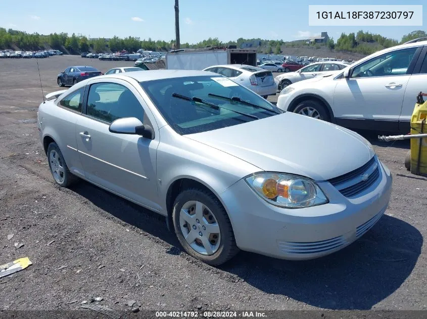 2008 Chevrolet Cobalt Lt VIN: 1G1AL18F387230797 Lot: 40214792