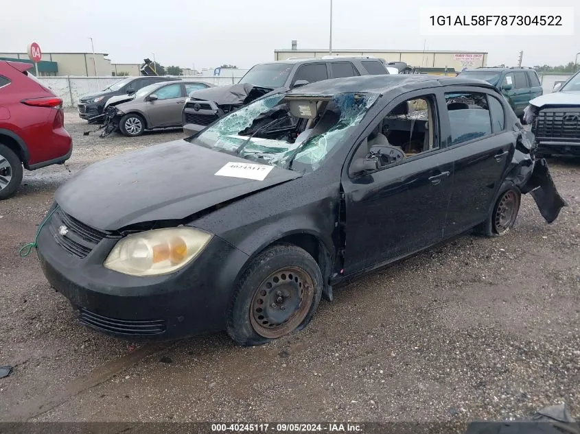 2008 Chevrolet Cobalt Lt VIN: 1G1AL58F787304522 Lot: 40245117