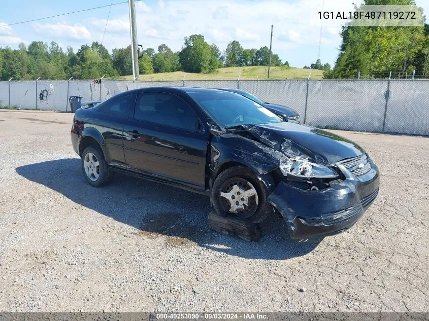 2008 Chevrolet Cobalt Lt VIN: 1G1AL18F487119272 Lot: 40253090