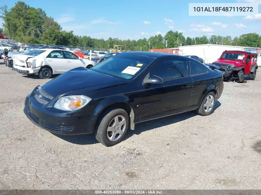 2008 Chevrolet Cobalt Lt VIN: 1G1AL18F487119272 Lot: 40253090