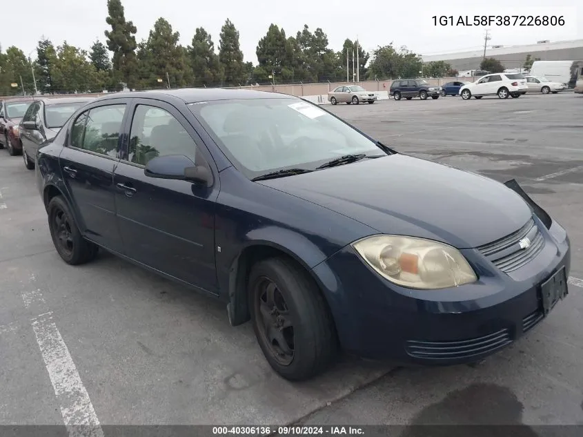 1G1AL58F387226806 2008 Chevrolet Cobalt Lt