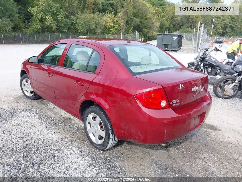 1G1AL58F887242371 2008 Chevrolet Cobalt Lt