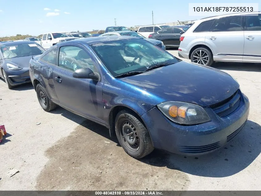 2008 Chevrolet Cobalt Ls VIN: 1G1AK18F787255513 Lot: 40342110