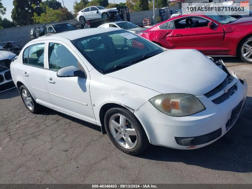 1G1AL58F187116563 2008 Chevrolet Cobalt Lt