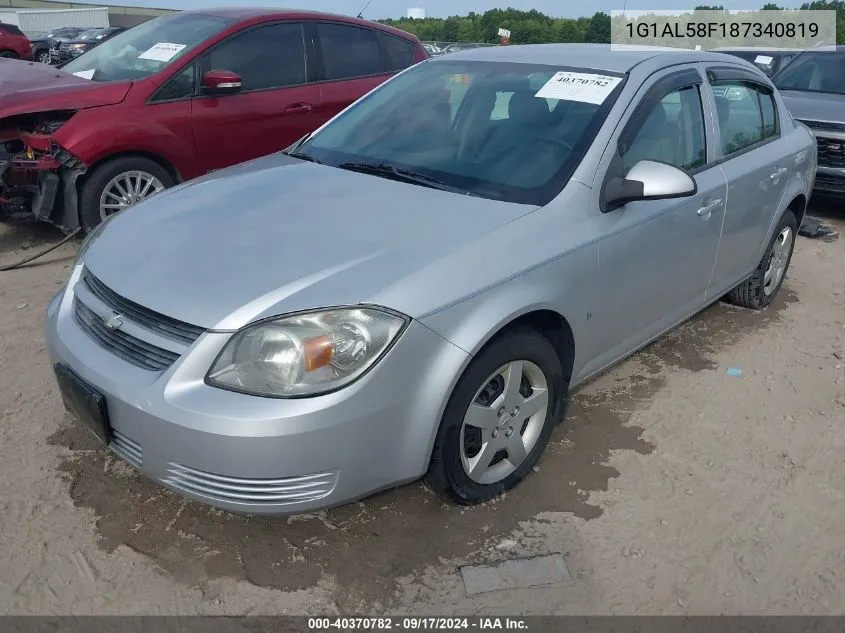 1G1AL58F187340819 2008 Chevrolet Cobalt Lt