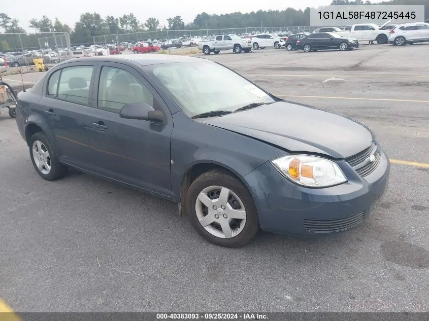 2008 Chevrolet Cobalt Lt VIN: 1G1AL58F487245445 Lot: 40383093